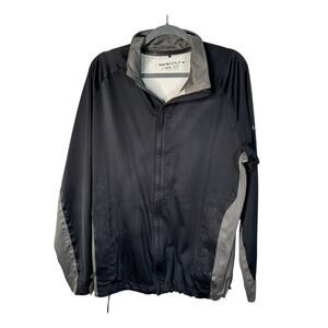 Nike Golf L Storm Fit $129 Waterproof Full Zip Jacket Track Windbreaker Black
